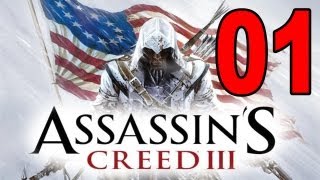 Assassins Creed 3  Part 1  Into the Animus Lets Play  Walkthrough  Playthrough [upl. by Haelem375]