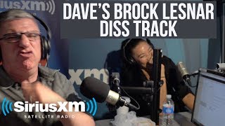 Dave Drops A Diss Track On Brock Lesnar [upl. by Boggers]