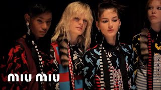 Miu Miu Club  Croisière 2016 Fashion Show [upl. by Enitsuj]