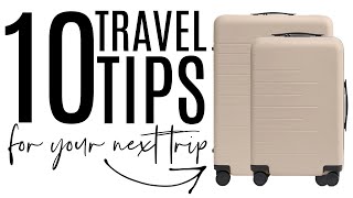 WATCH THIS BEFORE YOU TRAVEL 10 TRAVEL TIPS to Make Your Next Trip Better  LuxMommy [upl. by Dnomayd]