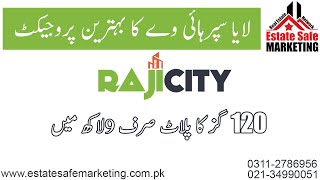 Raji City Karachi  Raji Builders  Raji City Nooriabad  estate Safe Marketing [upl. by Zabrina]