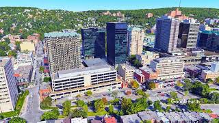 Westmount Square  Place Alexis Nihon  Drone video [upl. by Carly]