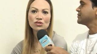 MC NEWS com Solange Aviões cantando Aline Barros EXCLUSIVO [upl. by Schnur897]