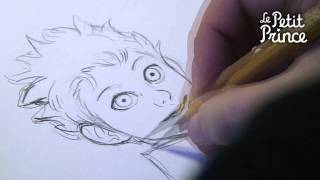 Speed drawing  Le Petit Prince par Bertrand Gatignol [upl. by Enelyak437]