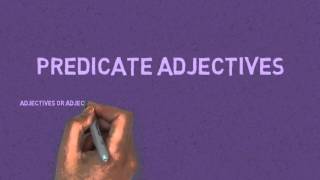 Subject Complements  Predicate Adjectives and Predicate Nominatives [upl. by Harriett689]