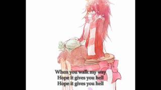 Nightcore  Gives you Hell Lyrics [upl. by Pomfret]