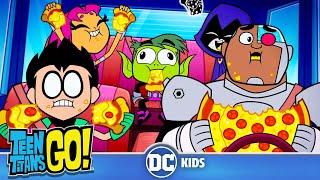 Road Triiiiiiip 🚗  Teen Titans Go  dckids [upl. by Oibaf]