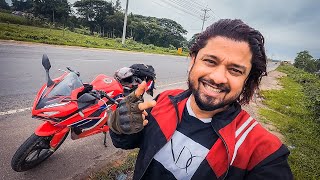 এই বাইকে ট্যুর করলেই সব সমস্যা সামনে আসে 200KM Solo RIDE With HONDA CBR  MSI Vlogs [upl. by Ary]