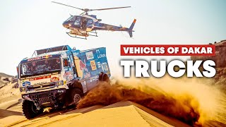 Dakar Trucks Are The Behemoths of the Desert  Vehicles of Dakar [upl. by Kreegar138]