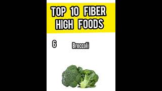 Top 10 High Fiber FoodsFiber Rich Foods [upl. by Amekahs792]