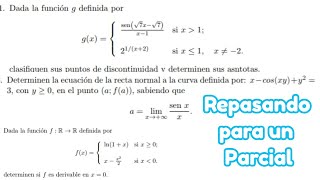 Repasando para un Parcial [upl. by Abell]