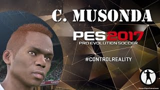 PES 2017 Face Build Charly Musonda Chelsea London [upl. by Atoiyanap528]