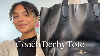 Coach Derby Tote Review [upl. by Jankey]