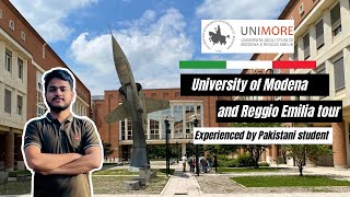 Italian University tour  University of Modena and Reggio Emilia  Italy University Vlog [upl. by Ely]