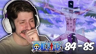 OMG🤣🤣  One Piece Reaction Episodes 8485 Drum Island Arc [upl. by Nodnil660]