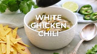 White Chicken Chili [upl. by Arodasi]