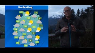 Der WetterAusblick auf Karfreitag und das Osterwochenende [upl. by Jacinthe]