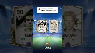 Kaka vs Bergkamp Fc mobile card battle fcmobile football ronaldo messi goat [upl. by Nawj178]