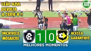 Remo x São Bernardo  5ª Rodada da 2ª Fase  Serie C 2024  Melhores Momentos [upl. by Aram23]