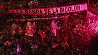 BANDERAZO DE LA BICOLOR PREVIO AL PERÚ VS NICARAGUA  ¡VAMOS PERÚ [upl. by Laertnom71]