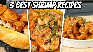 How To Cook Shrimp 3 Different Delicious Ways Easy Shrimp Recipes [upl. by Myrt24]