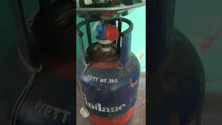 Indane ⛽ ⛽5kg gas cylinder with stove compact travel smart [upl. by Leckie81]