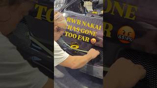 This CAN’T be real life 🤦🏼‍♂️ RWB Porsche has officially gone too far gluing tow hooks on cars👎🏻 [upl. by Wolsniw]