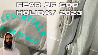 Fear of God Essentials Holiday 2023 Drop [upl. by Ayhay]