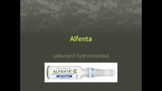 Alfenta [upl. by Gillan]