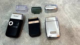 Kemei TX1 Vs Kemei 2026 Shaver  Kemei 2024  Unboxing kemei foilshaver shaver barber unboxing [upl. by Tatianna]