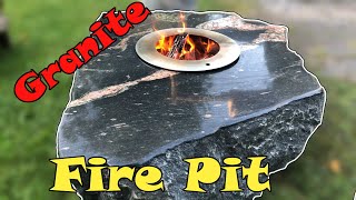 8000 Stone Fire Pit firepit smokeless granite [upl. by Elianore]