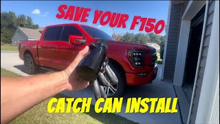 SPELAB Oil Catch Can Install Save your F150 [upl. by Julianna]