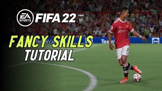 FIFA 22 TOP 5 FANCY SKILL MOVES  FANCY amp EFFECTIVE SKILLS TUTORIAL  Playstation amp Xbox [upl. by Sergius551]