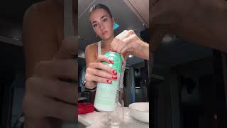 clear protein taste test cleansimpleeats clearprotein healthydrink [upl. by Ezri]