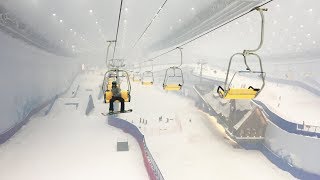 Inside the Largest Indoor Ski Resort In The World  The Banana Open in Harbin China [upl. by Teresina]