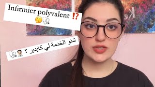 شنو هي ممرض متعدد التخصصات infirmier polyvalent 👨🏻‍⚕️ 🩺 [upl. by Eyoj]