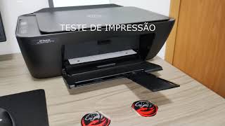 COMO TROCAR CARTUCHO DA IMPRESSORA HP HP HPDESKJET2774 [upl. by Eiliah]