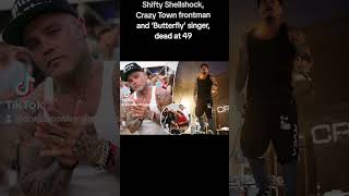 Shifty Shellshock Crazy Town frontman and ‘Butterfly’ singer dead at 49fyp butterfly rip [upl. by Kennet]