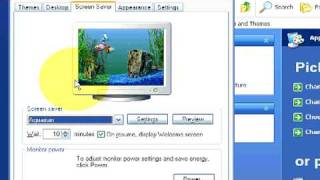 Microsoft Windows  How to Change a Screen Saver [upl. by Etnoj]