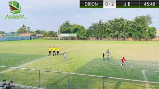 ⚽️⚽️ORION🆚 JB⚽️⚽️ Partido de Vuelta Primera categoria 🏆🏆Copa ACASSS🏆🏆 [upl. by Yttig]