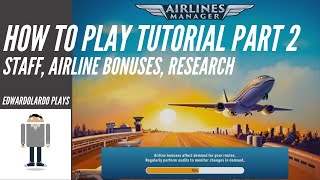 How to Play Tutorial Part 2 Airlines Manager Tycoon [upl. by Eeluj73]