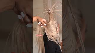 Watch This Hairstylist Transform Hair into a Stunning Umbrella Design [upl. by Wulfe]