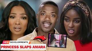 Princess Love GETS Into Fight With Amara La Negra Over Ray J And Princess Love WINS [upl. by Sileas]