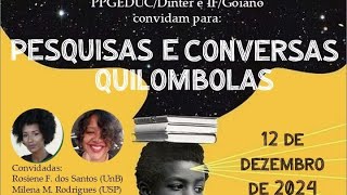 Pesquisas e conversas quilombolas [upl. by Geno]