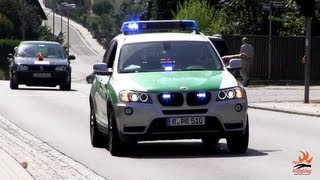 neuer BMW X3 FuStW Polizei Regensburg [upl. by Yeliac]