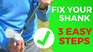 NEVER SHANK IT AGAIN 3 SIMPLE STEPS TO CURE YOUR SHANK [upl. by Yengac]