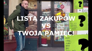 Jak zapamiętać listę zakupów VLOG 2 Kuich Mind Academy [upl. by Anehsat468]