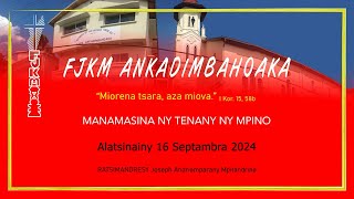 Mofonaina Alatsinainy 16 Septambra 2024 [upl. by Kreda]