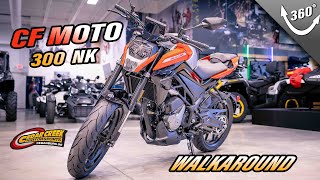 Walkaround  2024 CFMoto 300NK [upl. by Anyotal]