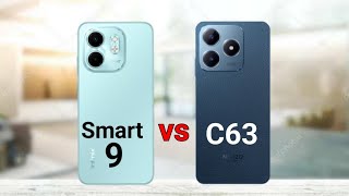 Infinix Smart 9 vs Realme C63 [upl. by Tare]